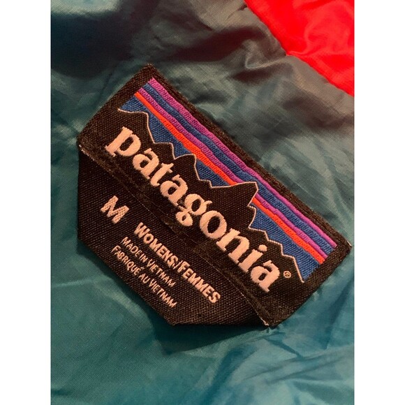 Patagonia Orange Nano Puff Women’s Jacket Quilted Primaloft Size M - Picture 5 of 9